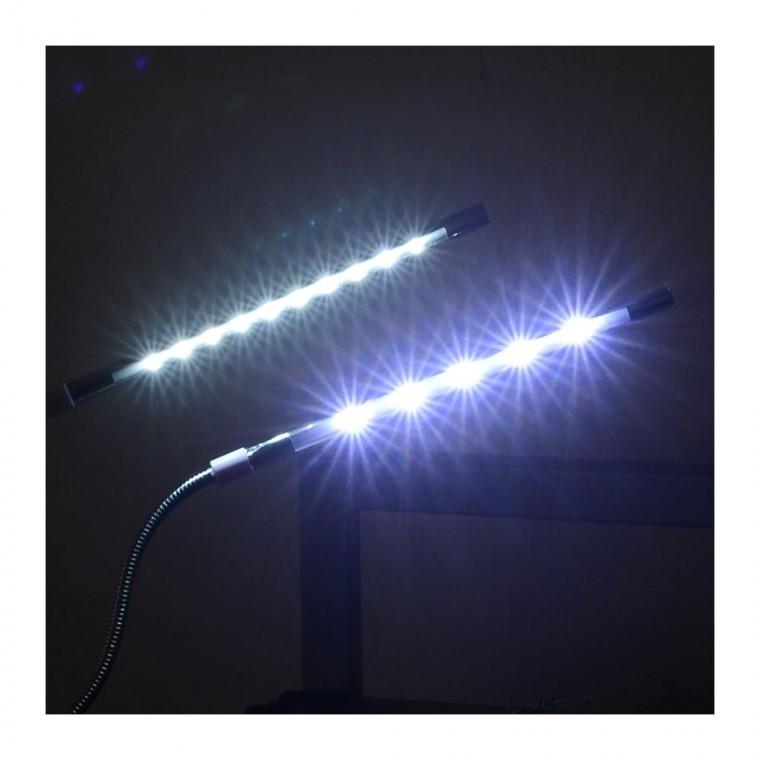 USB 충전 LED 각도조절 이동식 무선 스탠드 책상 독서등 침대