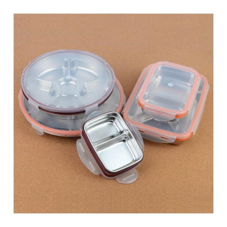 스텐 반찬통 락앤락 찬합 냉장보관 스테인레스 위생적 밀폐용기 김치통