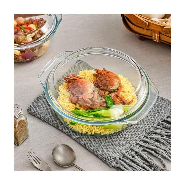 루미나D 전자레인지찜기 1500ml 용기 전자렌 가정용 생활용품