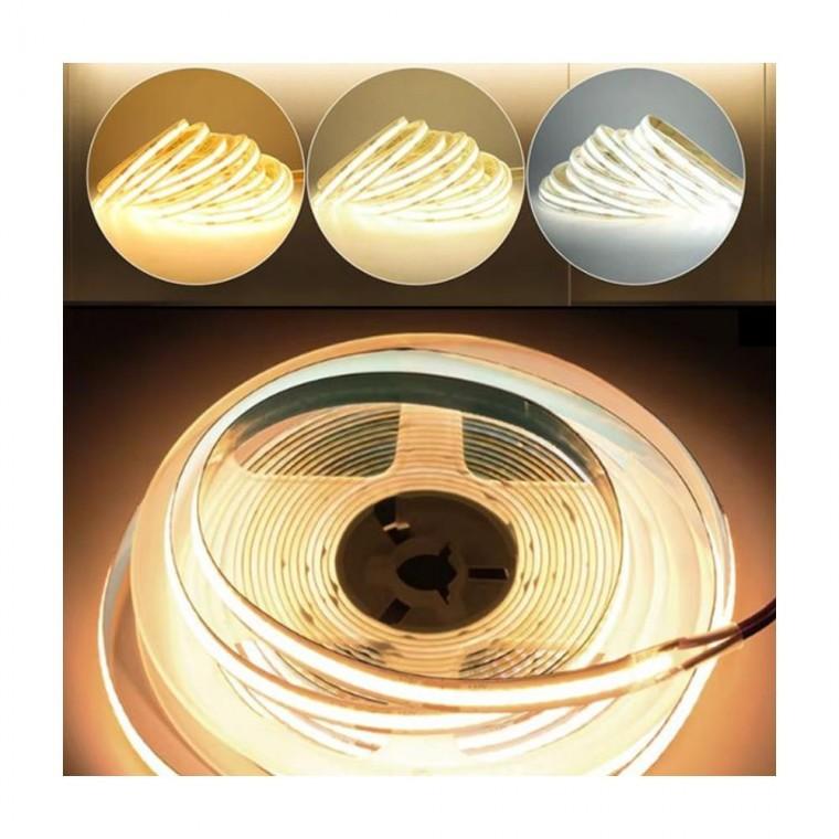 루미나D 줄조명 12v 10m LED COB 면발광 간판용 플렉시블 스트립 라인바 조명