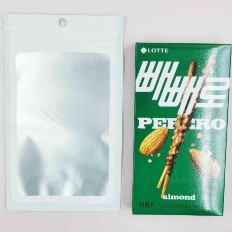 화이트 반투명 포장지퍼백 12x20 소분팩 선물포장지퍼백 미니포장지퍼백 지퍼백포장 악세사리포장
