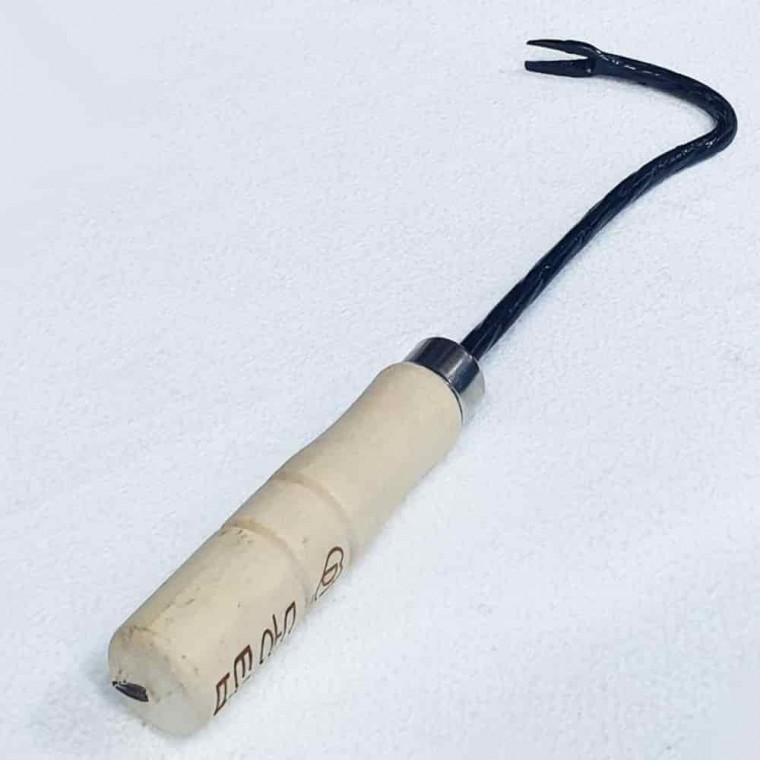 잔디호미 나무자루 수동제초기 정원호미 잡초호미 잡초뿌리제거