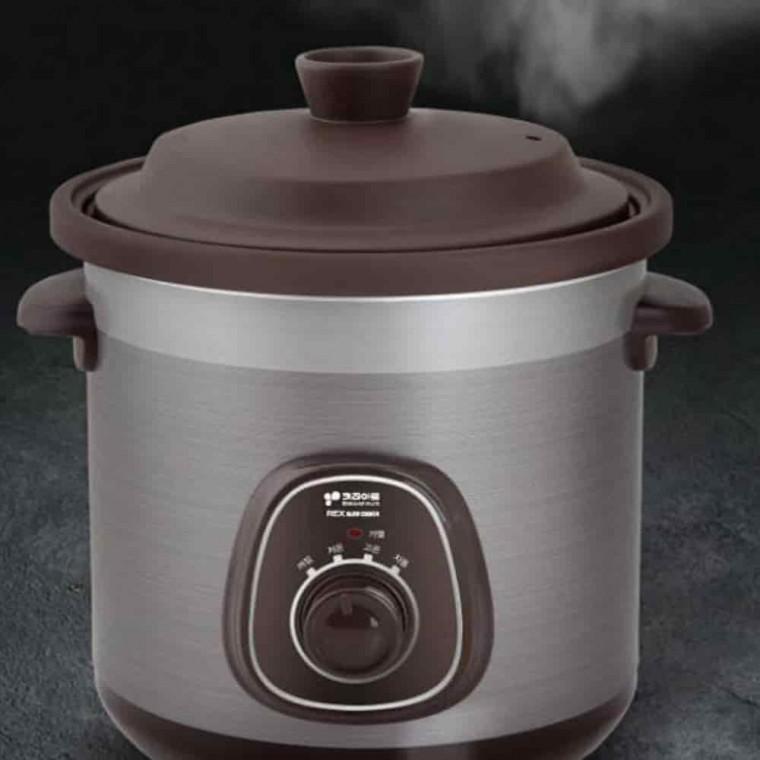 전기냄비 슬로우쿠커 6L 전기찜기 내열찜기 요리쿠커 죽만드는기계