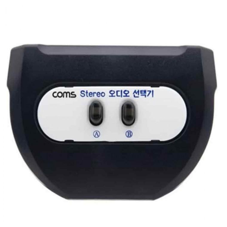 오디오 선택기 2대1 3.5mm 스테레오변환젠더 이어폰젠더 음향장비 스테레오젠더