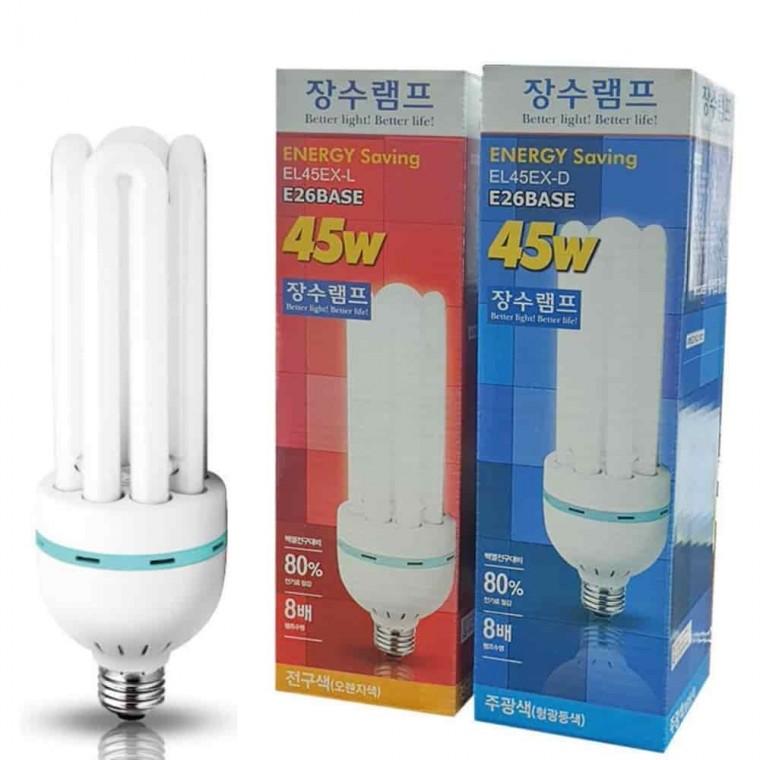 삼파장전구 45W LED등 LED방등 LED램프 LED전구