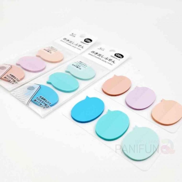 아크릴 말풍선 메모지 붙임쪽지 메모텍 포스티지 점착식메모지 모니터메모지