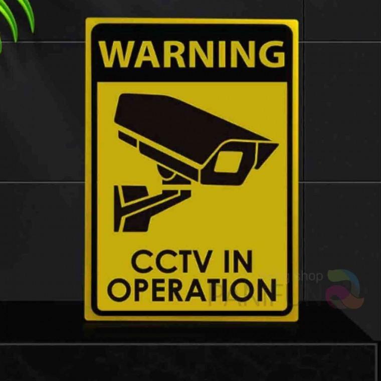 CCTV표지판 대형 경고표지판 안내스티커 CCTV안내문 금지표지 CCTV촬영중