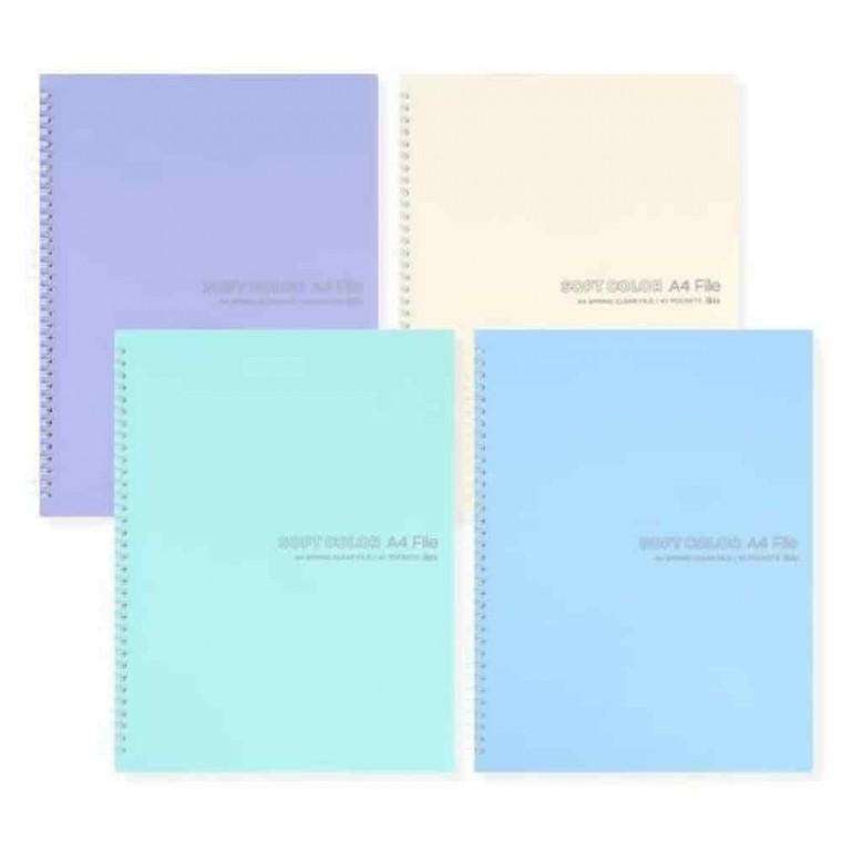 문서보관화일 화일철 부동산화일 부동산파일 PP클리어파일 40p 랜덤