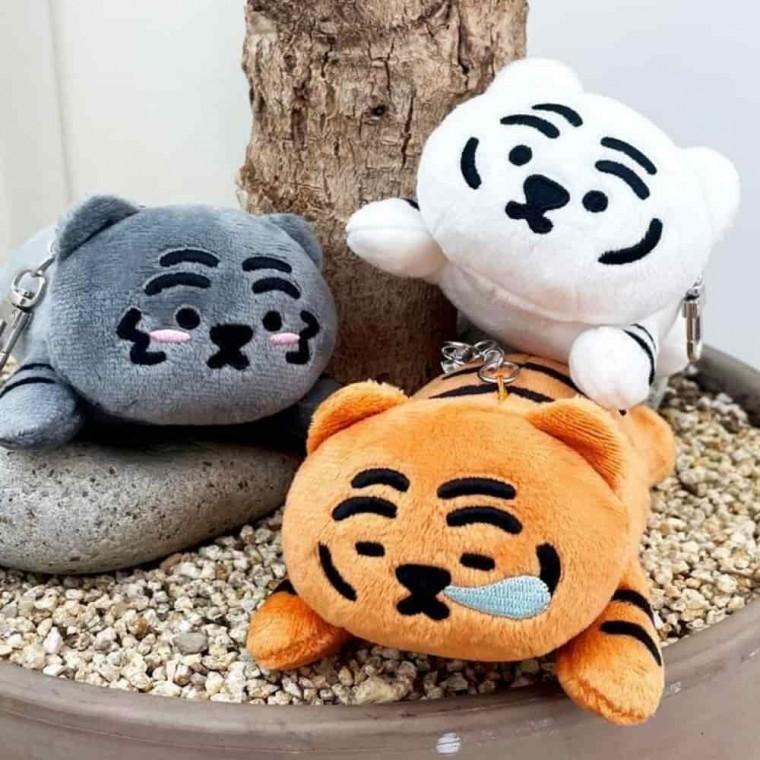 핸드백키링 가방악세사리 에코백키링 인형키링 무직타이거 가방고리
