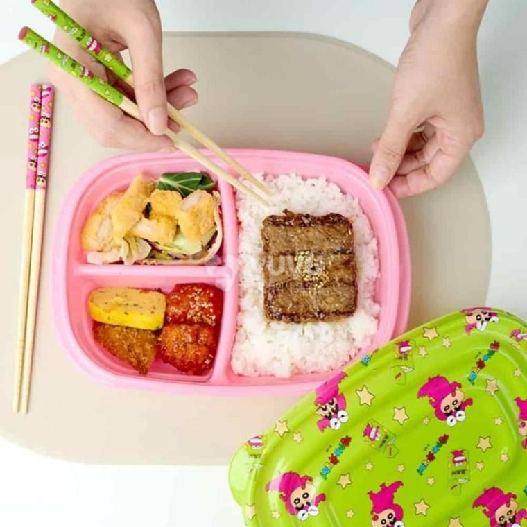 다이어트도시락용기 캐릭터반찬통 짱구도시락통 학생도시락통 짱구는못말려 밀프랩용기 3p