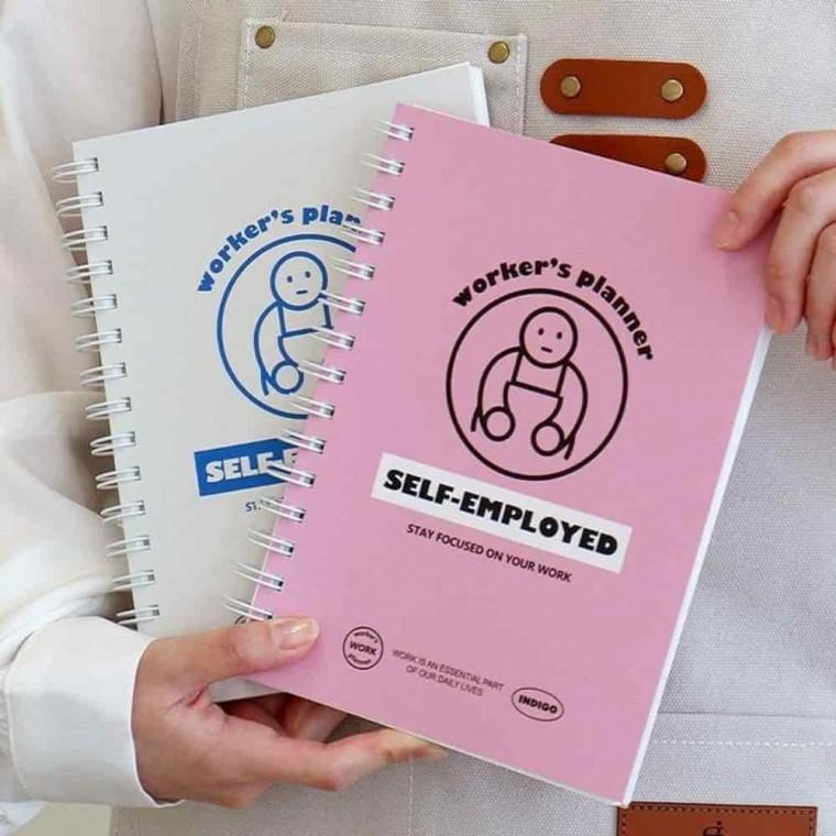 기록노트 데일리다이어리 만년형플래너 업무플래너 워커스 자영업자플래너 6개월