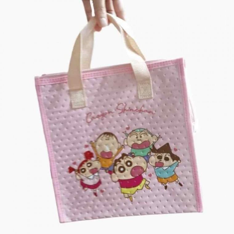 도시락주머니 보온도시락가방 보냉가방 보온보냉가방 짱구는못말려 런치백