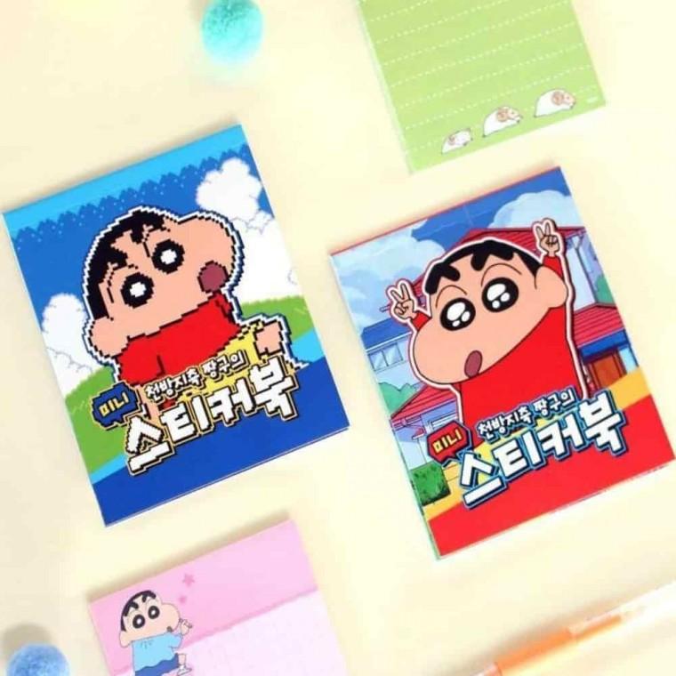 다이어리꾸미기 폰꾸스티커 꾸미기스티커 데코스티커 짱구 스티커북