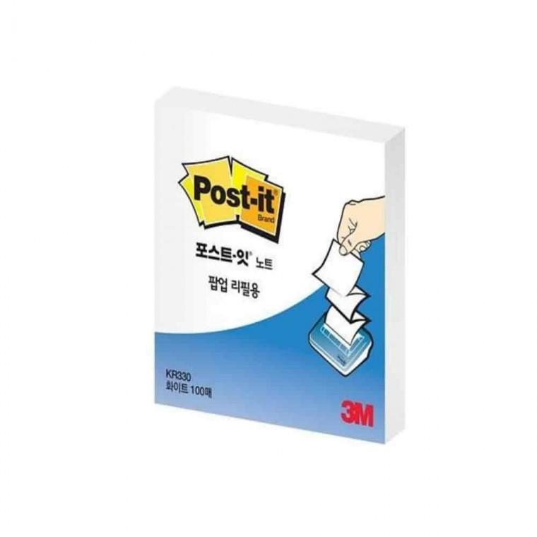탁상용메모지 손글씨메모지 독서메모 접착식메모지 포스트잇 팝업 리필용 화이트