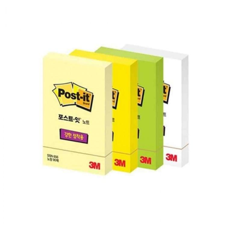 사무용품 점착식메모지 붙이는메모지 예쁜메모지 강한점착용 메모지 56x76