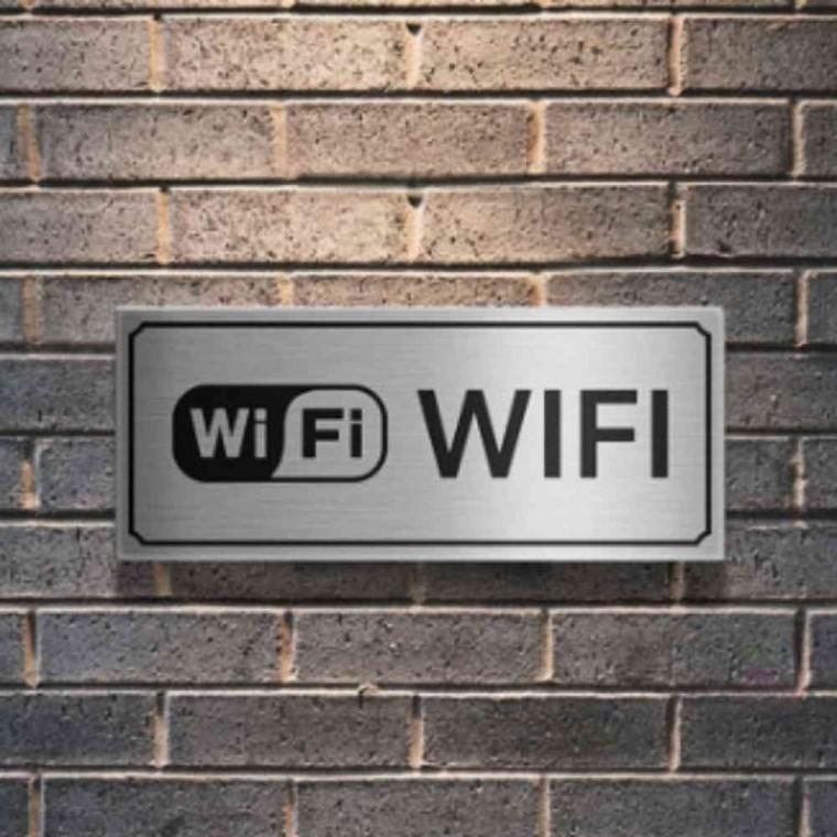 스틸 와이파이 스티커 WIFI비번 와이파이사인 와이파이안내 와이파이표지판 와이파이알림판