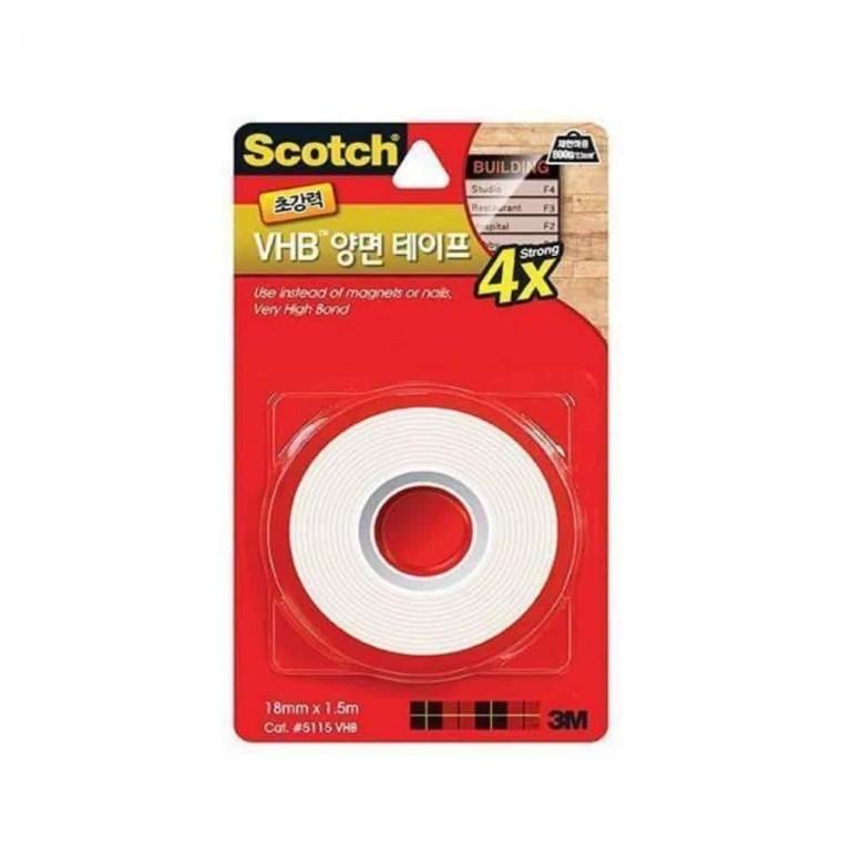 학교양면테이프 강력양면테이프 강력한양면테이프 폼양면테이프 양면테이프 18mm
