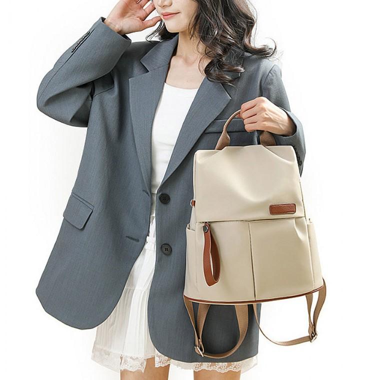 여성 캠퍼스룩 모던 데일리 백팩 대학생 책가방