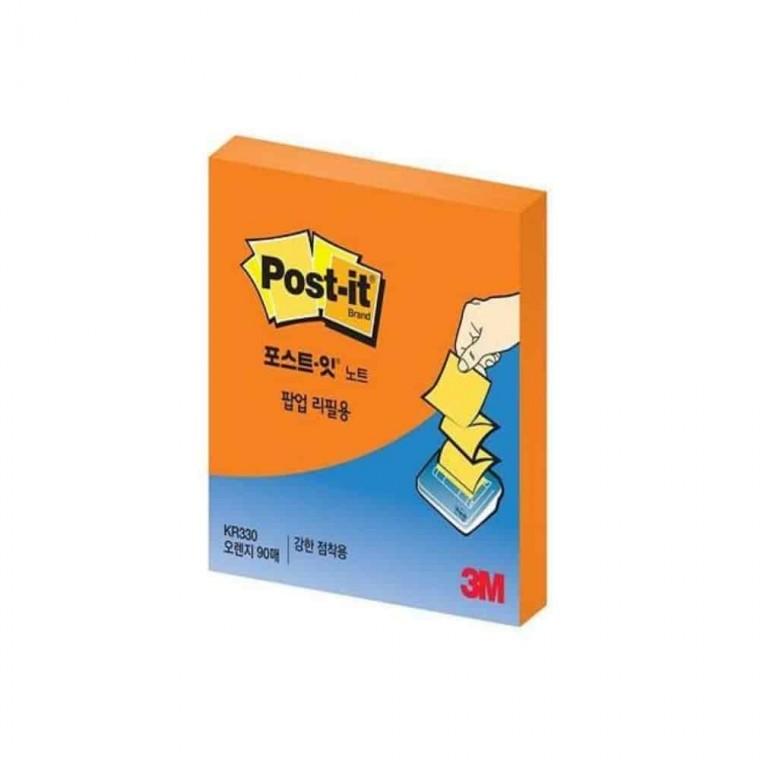 체크리스트 리마인더 할일목록 메모패드 포스트잇 팝업 리필용 오렌지