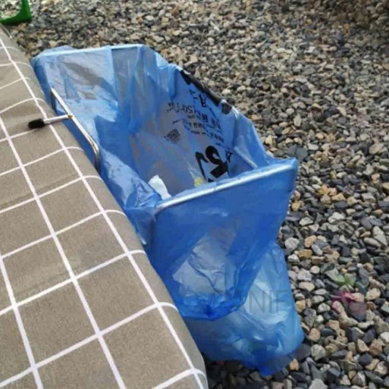 캠핑 쓰레기봉투홀더 야외휴지통 캠핑휴지통 휴대용휴지통 간이휴지통 쓰레기봉투걸이