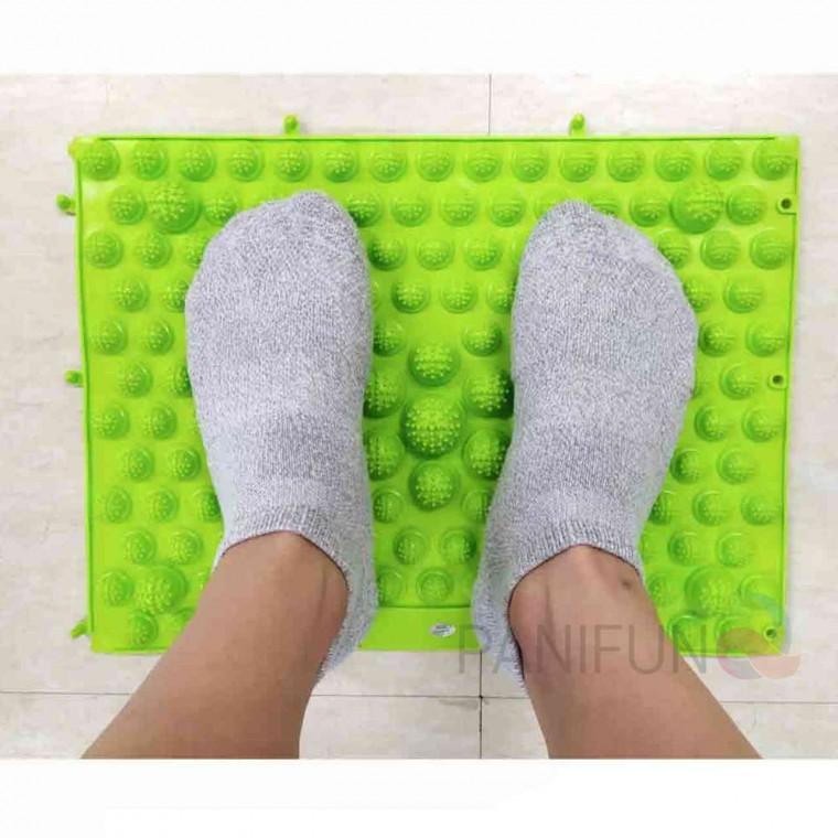 블럭 발지압판 옐로우 발바닥지압매트 발바닥마사지 발바닥지압기 설거지매트 지압매트