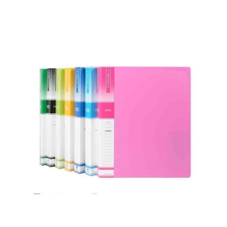 링바인더 증빙서철 종이바인더 포트폴리오바인더 O링 클리어파일 40P