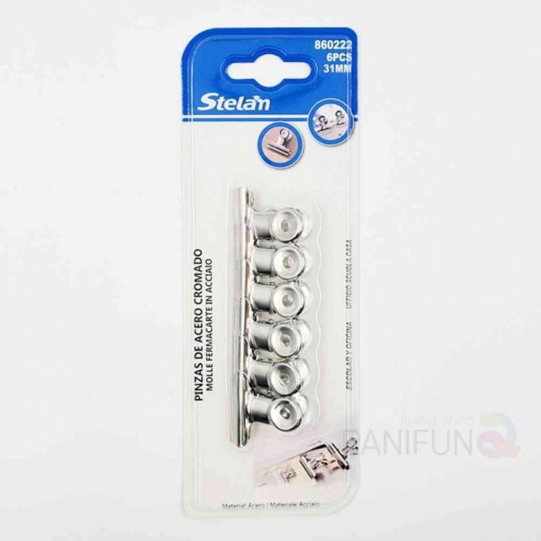 서류집게 초소형 31mm 클립집게 고정클립 종이클립 집게문구 더블집게