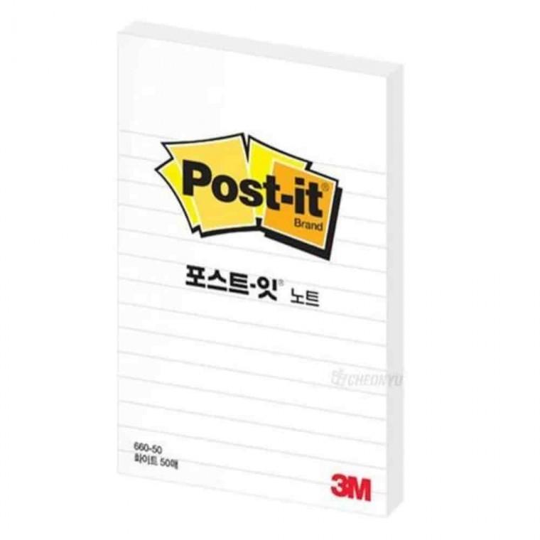점착식메모지 접착식메모지 탁상용메모지 손글씨메모지 포스트잇 라인 102x152