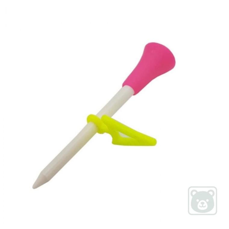 실리콘 고무골프티 10P 골프티샷티 삼발이골프티 골프숏티