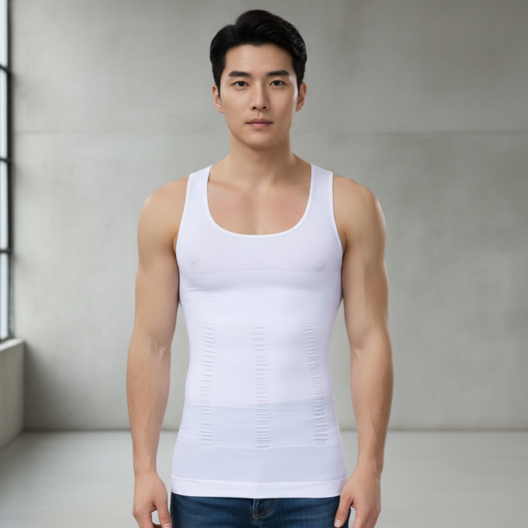 남자 체형 보정나시 뱃살 압박 런닝 허리 라인 교정 속옷 이너웨어