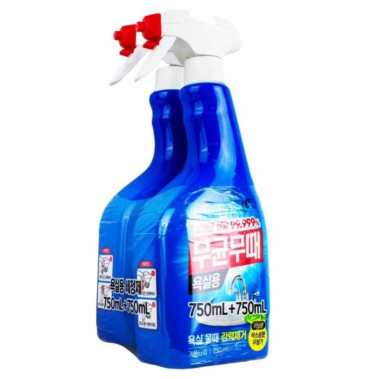 무균무때 욕실 물때 세정제 허브향 750ml 2개입 기획