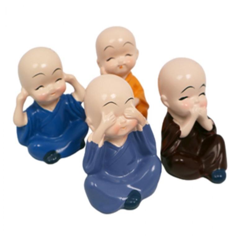 동자승 장식 4P 미니소품 불교장식 불교장식품