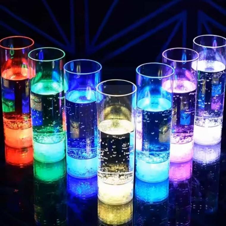 LED 컵받침 2p 유리컵받침 컵받침대 찻잔받침 카페컵받침 음료받침