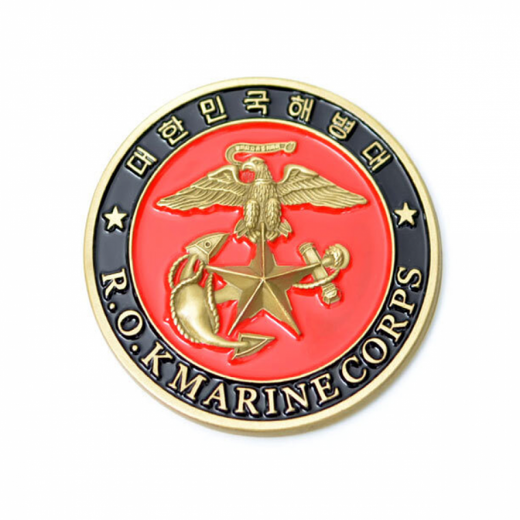 해병대 철제 엠블럼 차량 부착용