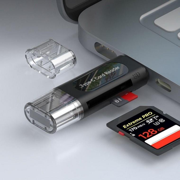 EAS 노델 SD카드 TF메모리 카드리더기 OTG EA-260101