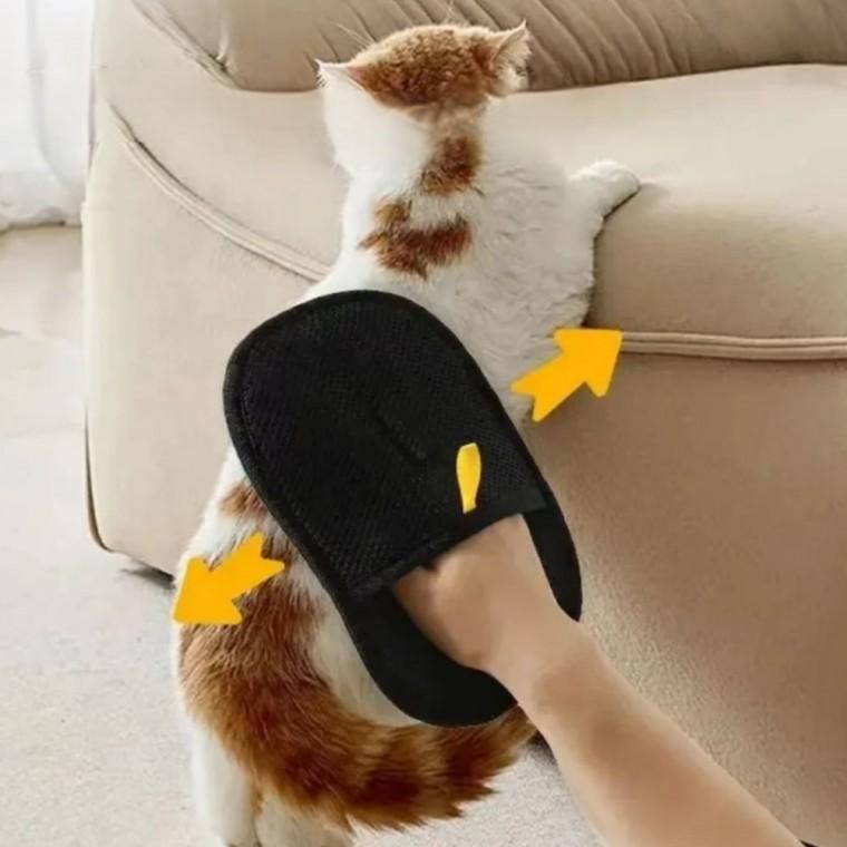 고양이 정전기방지 털제거장갑 강아지 반려동물빗