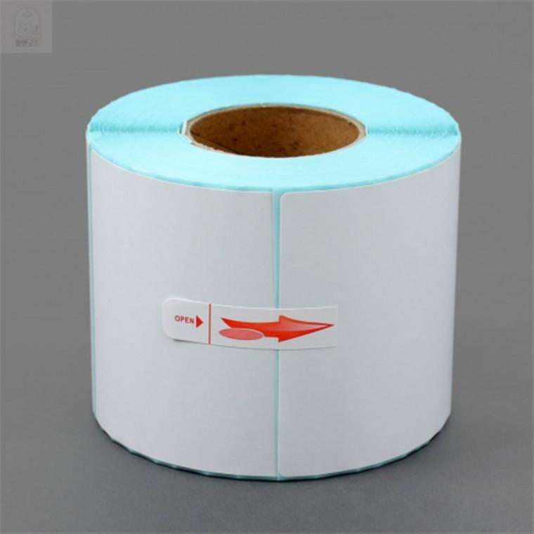 감열 롤라벨 500매 70x70mm 감열라벨지 유통기한스티커 영수증종이 롤라벨지 감열지라벨