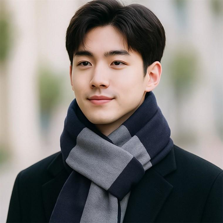 체크 머플러 남녀공용머플러