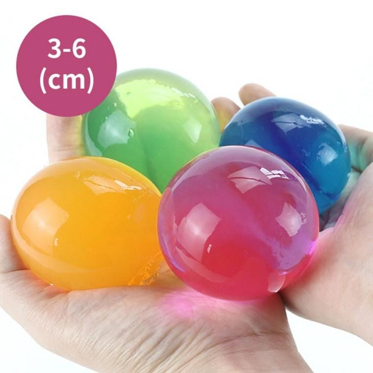 초대형 수분흡수볼50g 레인보우비즈 젤구슬 수경재배비즈