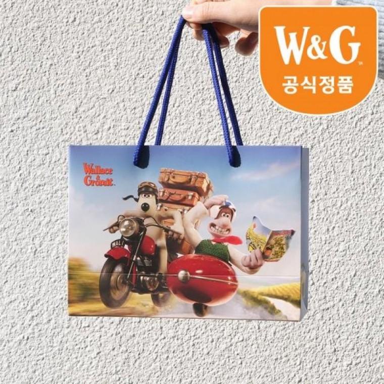 무지 쇼핑백 10개 세트 선물 포장 손잡이 봉투