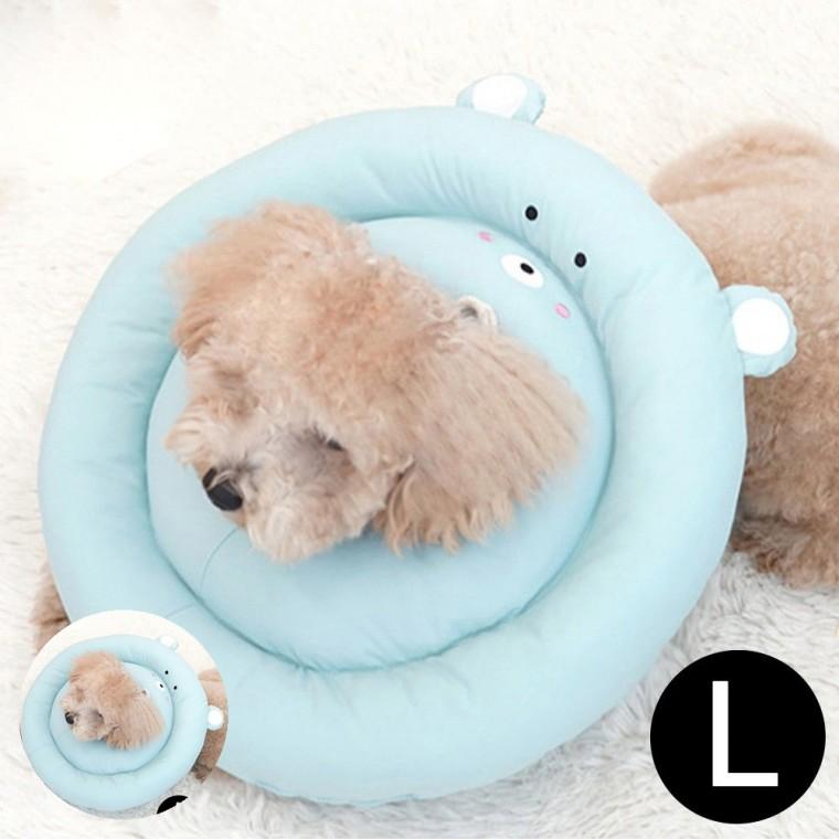 강아지넥카라 애완견넥카라 개넥카라 고양이목카라 반려견넥카라 뉴베프카라 곰 블루 L