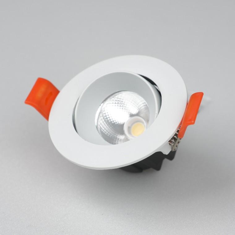 LED 디밍 초이스 다운라이트 타공55mm(2인치) COB 매입등 5W 각도조절