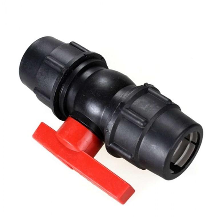 PE 유니온밸브 25mm 농수관밸브 PE볼밸브 관수자재