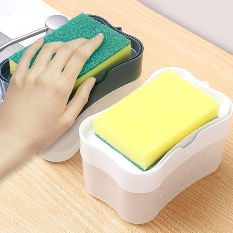 세제 펌핑 수세미통 주방세제통 싱크대펌핑용기 수세미용기