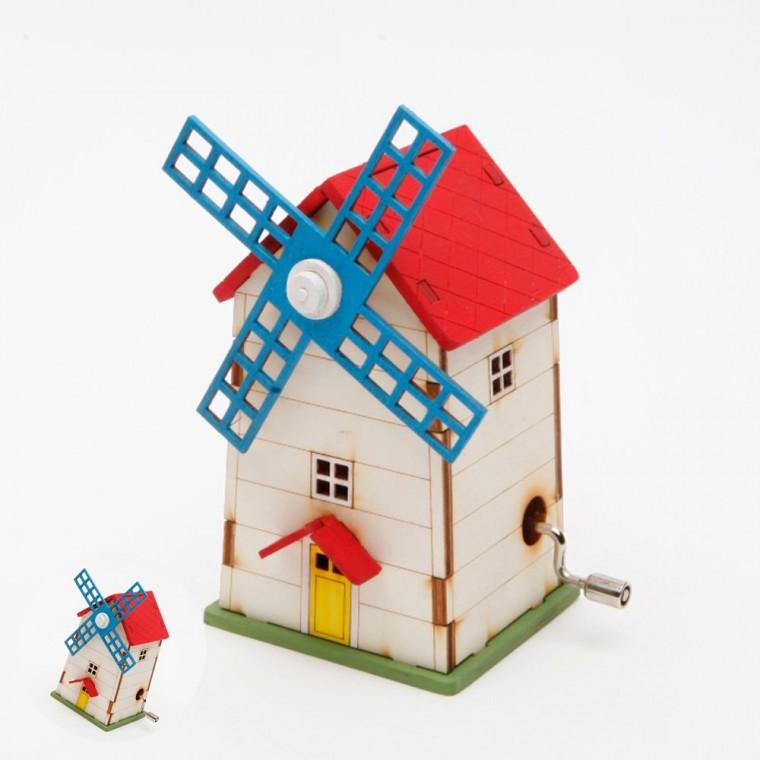 풍차오르골 DIY오르골 오르골DIY 오르골조립 오르골만들기재료 오르골만들기 DIY 수동 오르골 풍차