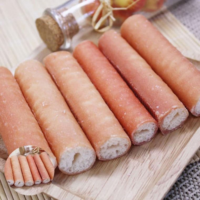 강아지건강간식 노령견간식 반려견간식 강아지산책간식 애견영양간식 그대로 라이스 크리스피롤 6p 라이스