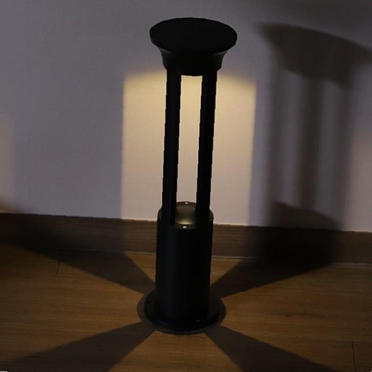 태양광 LED 잔디등 원형 3W 전구색 야외조명등 LED등