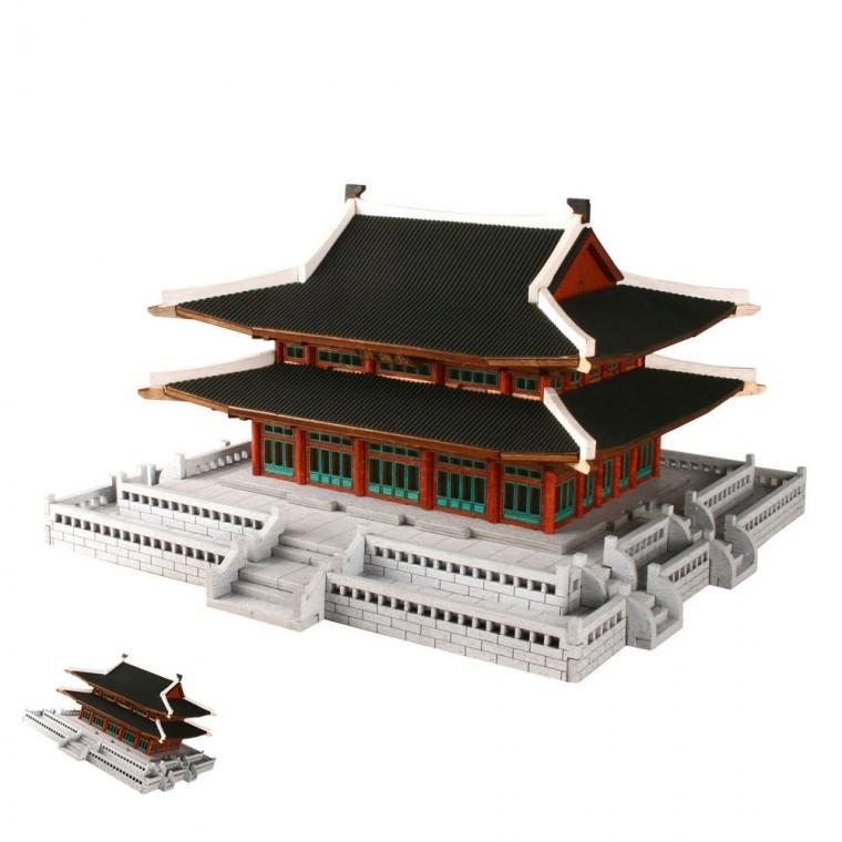 목재조립키트 방학숙제만들기 나무판모형만들기 모형조립키트 나무판조립키트 경복궁시리즈4 근정전