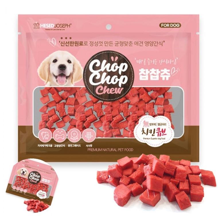 강아지산책간식 강아지영양간식 반려견간식 강아지닭고기간식 애완견간식 치킨큐브 300g 강아지 간식