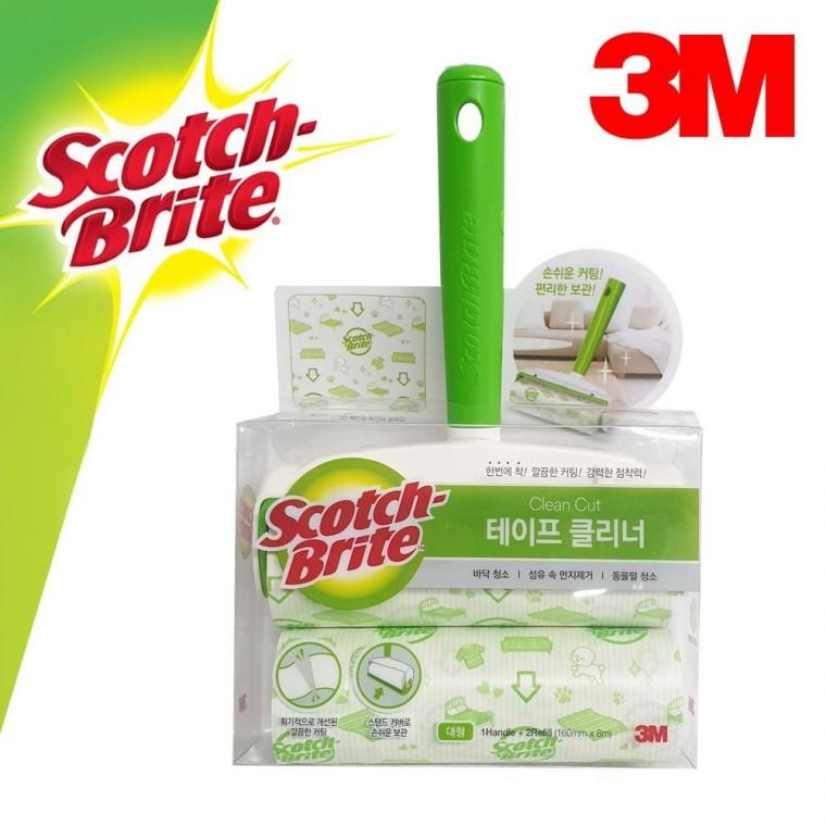 대형 본품1매 리필1매 3M 245 강력 테이프 클리너 크리너 쓰리엠